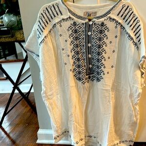 Johnny Was blouse size XL